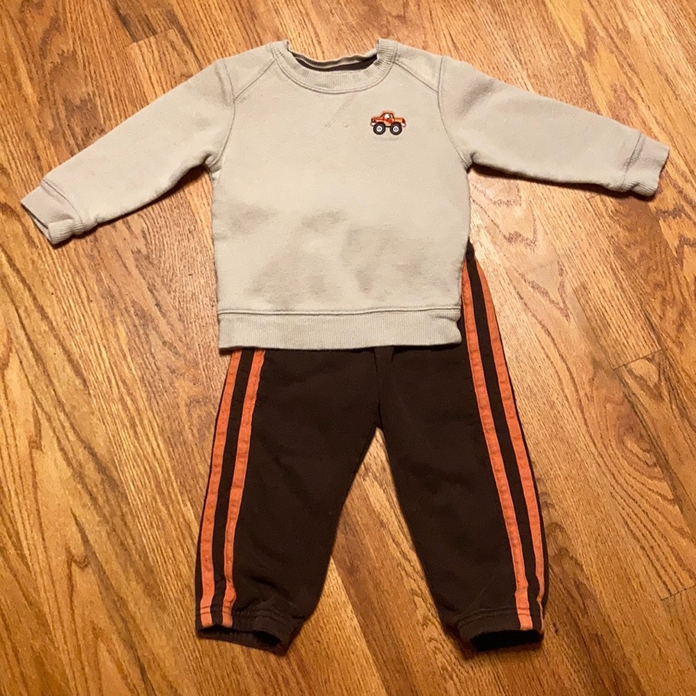 Monster Truck Sweat Set